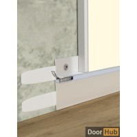 50mm White Reversible Aluminum Skirting for Developers